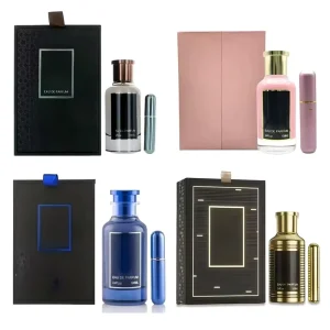 100ml+10ml EDP Spray Luxury Modern Dubai Arabic Fresh for Unisex with Travel Size Gift Set Long Lasting Perfume