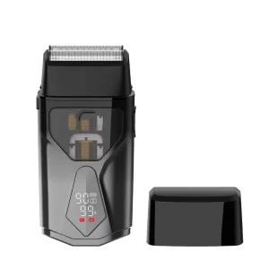1400mAh Capacity Shaver Razor with Dual Fine Layer Mesh 9000RPM High Speed Shaver Stainless Cutter Epilator for Beard Hair