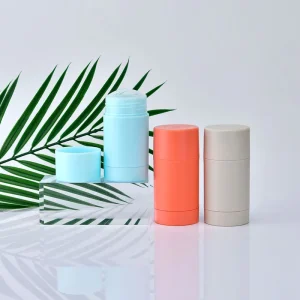 1oz 2oz 3oz Colorful Antiperspirant Body Lotion Bottles Rotating Application for Continuous Use Deodorant Stick Roll on