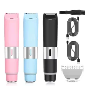 2 in 1 Lady Shaver Washable Body Hair Trimmer for Women Hair Removal Epilator Shavers Body Groomer Grooming Kit