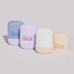 20ml PP Plastic Bottom Fill Oval Deodorant Stick Container Empty Antiperspirant Twist Up Tube Cosmetic Packaging
