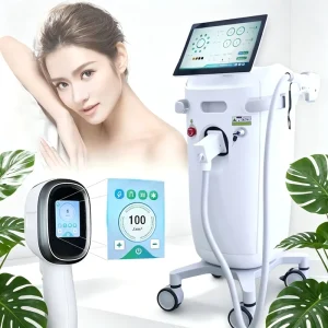 3 Wavelength 755 808 1064 Diode Laser Hair Removal Machine 50 Million Shots Laser Epilator for All Skin Hair Types Salon Use