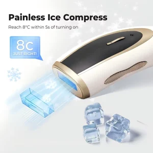 3 in 1 Household Professional Portable Painless Permanent IPL Laser Body Hair Remover Ice Cooling USB Powered Women’s Epilator