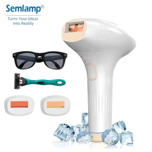 3 in 1 IPL Hair Removal Device with Ice Cooling, Painless & Portable for Permanent At Home Use