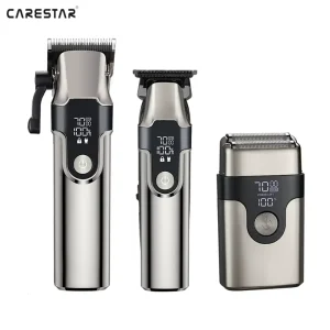 3 in 1 Rechargeable Electric Hair Trimmer Set Professional Salon Cordless Electric Hair Trimmer Shaver Barber Hair Clipper Kit