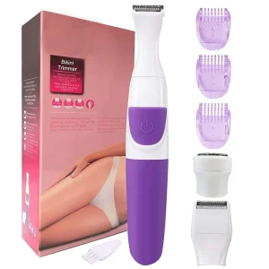 3 in 1 Rechargeable Lady Hair Removal Epilator Eyebrows Face Body Bikini Hair Trimmer Electric Shaver for Women
