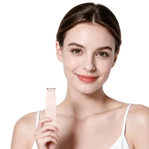 4 in 1 Portable Electric Shaver IPX6 Waterproof Women Body Hair Remover for Bikini Eyebrows Face Legs & Underarms