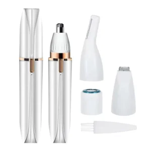 4 in 1 Rechargeable Painless Portable Usb Epilator Hair Remover Nose Beard Eyebrow Trimmer Female Shaver