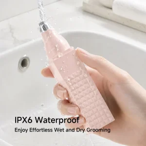 4 in 1 USB Charging Portable IPX6 Waterproof Women Double Electric Shavers for Bikini Eyebrows Face Legs & Underarms