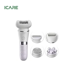 5 in 1 Tweezer Rechargeable Epilator Painless Hair Trimmer Waterproof IPX6 with English Instructions for Household Use