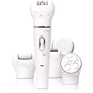 5 in 1 Women’s Epilator Hair Remover Lady Trimmer Facial Cleaner Massager Bikini Razor Body Hair Removal Electric Lady Trimmer