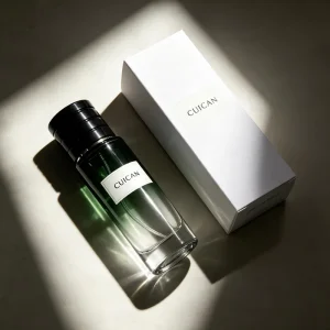 50/100ml Long Straight Gradient Glass Perfume Bottle Refillable Fragrance Container Private Label for Unisex Perfume