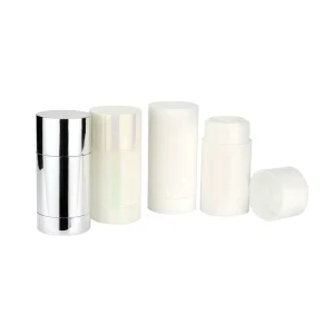 50ml 1.6oz Empty ABS PP Plastic Screw Cap Twist Up Deodorant Stick Container Body Antiperspirant Packaging