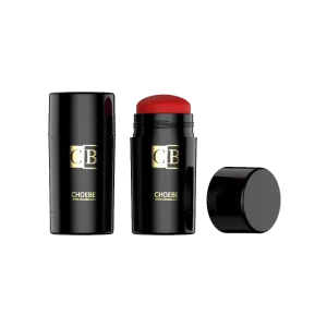 50ml 75ml Black PP Plastic Empty Twist Up Deodorant Stick Container Push Up Antiperspirant Stick Cosmetic Packaging