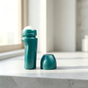 50ml Roller Ball Applicator Bottle Plastic Roll on Bottle for Antiperspirant Deodorant Perfume Essential Oil