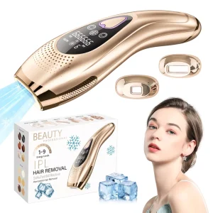 510K IPL Epilator Ice Cooling for Face and Body Painless Portable Handset Permanent Home Use Laser Hair Removal Machine