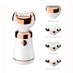 5in1 Epilator Women Electric Female Epilator Facial Hair Removal Remover Women Shaver Lady Shaving Machine