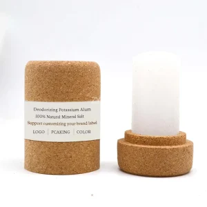 60g 120g High Quality Natural Mineral Potassium Alum Eco Friendly Long lasting Crystal Deodorizing Stick Deodorant