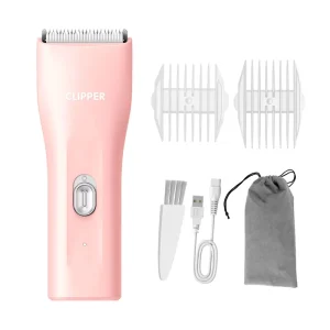 Adult Electric Hair Trimmer Ceramic Safe Blade Noise Less and Waterproof