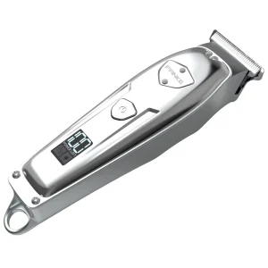 All Metal Barber Clipper Rechargeable Cordless Man Hair Clipper Professional Electric Metal Hair Trimmer