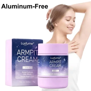 Aluminum Free Deodorant OEM Armpit Cream Antiperspirant Sweat Proof and Odor Control Whitening Armpit Cream Vegan Formula