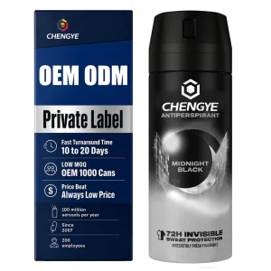 Antiperspirant Aerosol Deodorant Spray for Men with Frozen Pear Cedarwood 72 Hour Odor and Wetness Protection Long Lasting 150ml