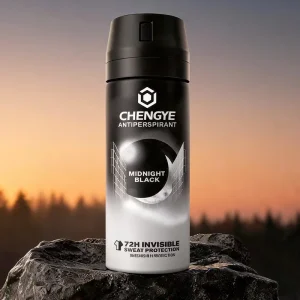 Antiperspirant Aerosol Deodorant Spray for Sensitive Skin with Frozen Pear Cedarwood 72 Hour Odor Control Quick Dry 150ml