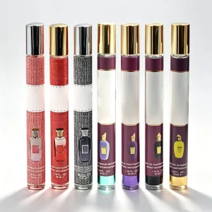 Arabian Style Premium 35ml Mini Tube Perfume with Rich Intense Floral Scent Long Lasting Fragrance Unisex Travel Size Perfume