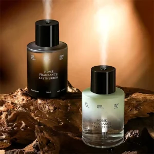 Auto Spray Eco Friendly Glass Perfume Diffuser 300ml Flameless Sensor Voice Control Aromatherapy Kitchen Bathroom Office