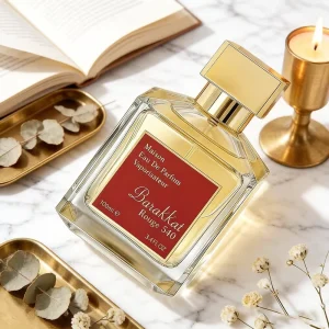Barakkat Rouge 540 Eau de Parfum Amber Woody Floral Scent Long Lasting Luxury Unisex Perfume for Daily Wear & Gifting