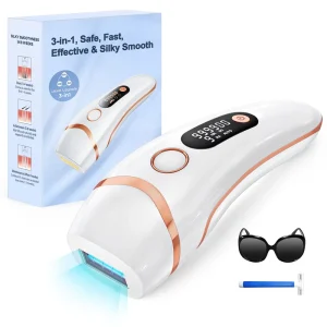 Beauty IPL Hair Removal Device Home Use Skin Rejuvenation Laser Appliance with Epilator Car Application