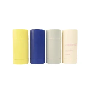 Bottom Fill Deodorant Packaging Stick Container Stick Tube Clear Empty Cream Gel Lotion Bar 15ml 30ml 50ml 75ml
