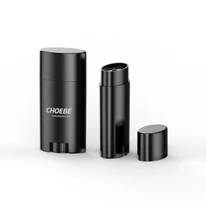 Choebe 15ml 50ml 75ml Oval Matte PP Plastic UV Printing Deodorant Stick Container Empty Antiperspirant Balm Tube Packaging