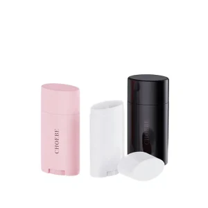 Choebe 30ml 50ml 75ml 75g Oval PP Plastic Bottom Fill Twist up Deodorant Stick Container Empty Antiperspirant Gel Tube