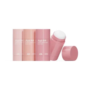 Choebe 35g 50g 75g Matte Airtight PP Plastic Cylinder Twist up Deodorant Stick Container Antiperspirant Gel Tube Packaging