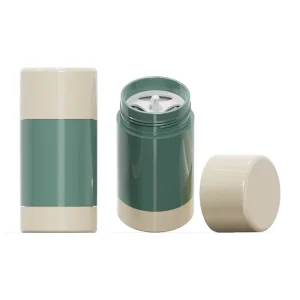 Choebe 35ml 50ml 75ml 35g 50g 75g PP Plastic Bottom Fill Round Deodorant Stick Container Screw Cap Antiperspirant Skin Care