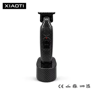 Compact BLDC Low Vibration High Toque Brushless Motor Hair Trimmer with Precision Zero Gap Blade Barber Grooming Clipper for Men