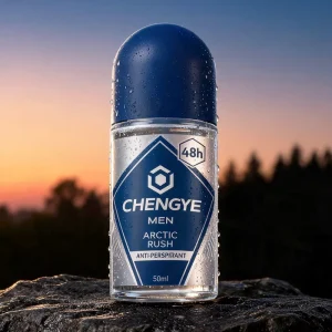 Cooling Antiperspirant Roll On Deodorant for Men with 72 Hour Odor Control Quick Dry Non Sticky Fresh Scent Alcohol Free 50ml