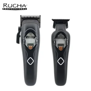 Cordless Hair Clipper and Trimmer Set 9000RPM Vector Motor DLC Blade 2000mAh Battery Trimmer Men