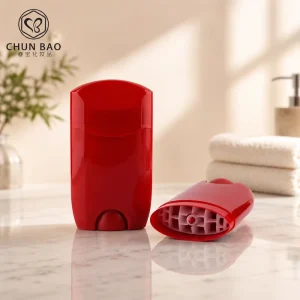 Custom Empty Antiperspirant Deodorant Stick Container Portable Solid Perfume Stick DIY Cosmetic Packaging Container