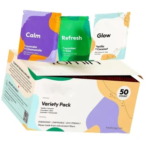 Custom Flushable Individually Wrapped Single Wet Tissues Papers Adults Disposable Antiperspirant Deodorant Wipes 12x14cm