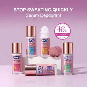 Custom Logo 2 in 1 Underarm Deodorant Whitening Antiperspirant Cream Armpit Odor Dark Spot Remover Ampoule Essence for Women