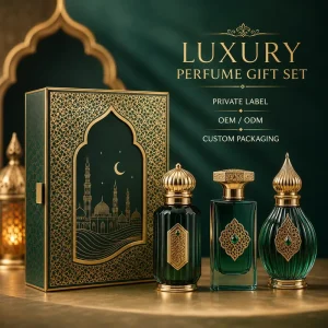 Custom Logo Luxury Mini Perfume Gift Set for Women and Men Gift Shops Eau de Parfum Retail Ready Collection