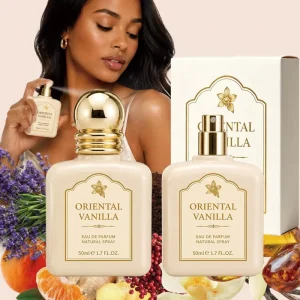Custom Logo Packaging Parfum Lavender Musk Amber Vanilla Fragrance Aroma Long Lasting EDP 50ML Unisex Perfume Spray