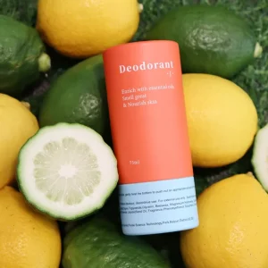 Custom OEM Antiperspirant Deodorant Stick Refreshing Long Lasting Aluminum Free Paper Tube Packaging for Underarm Deodorant