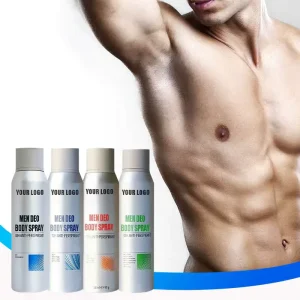 Customized Men’s Whole Body Deodorant Spray 48H/72H Odor Protection Natural Aluminum Free Deodorant Spray ODM Manufacturer