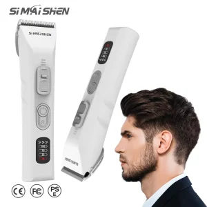 D9 High Performance Barber Clippers for Hair Cutting 3 Speed Adjustable Low Noise Salon Machines Kit Beard Trimmer