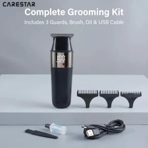 Electric 6500RPM Barber Clippers Rechargeable Cordless Professional Hair Cut Trimmer Hair Clipper for Men