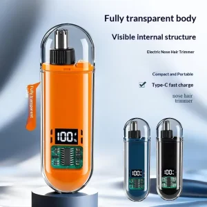 Electric Nose Hair Trimmer Implement Shaver Facial Nose Hair Scissors Neck Eyebrow Shaver Clean Trimer Razor Remover