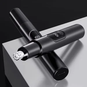 Electric Rechargeable Nose Hair Trimmer for Women Eyebrow Face Shaver Household RV Car Hair Remover Devices Plastic
